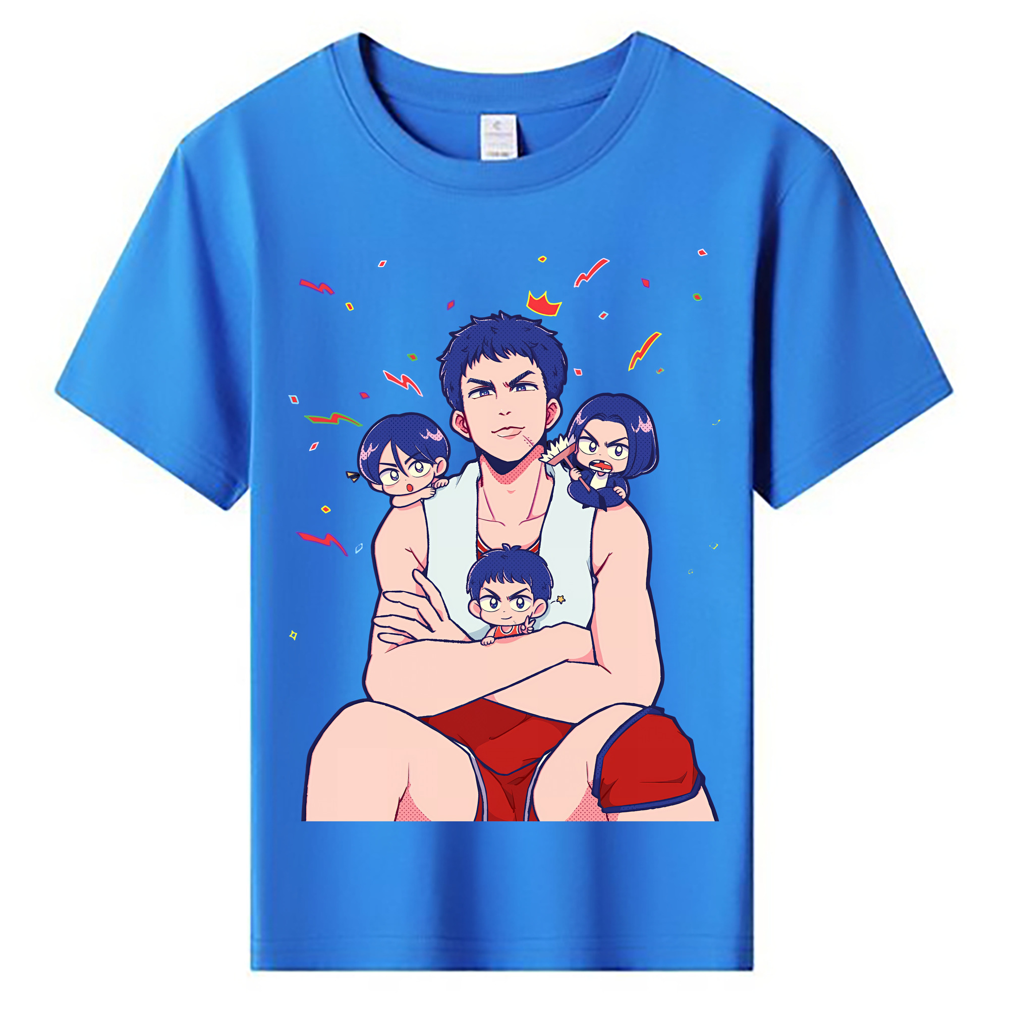 （画像用） SLAM DUNK／スラムダンク 綿100％キッズTシャツ（フロントプリント）